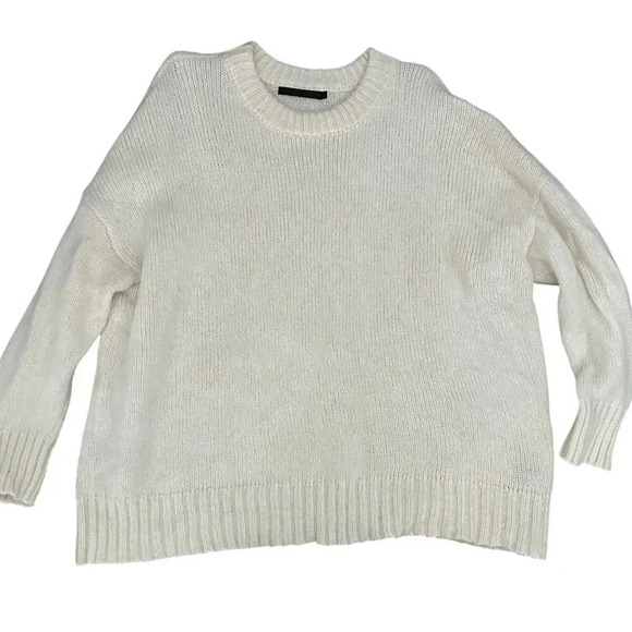 Jenni Kayne Natural alpaca wool Classic Sweater Size Large - Picture 4 of 13